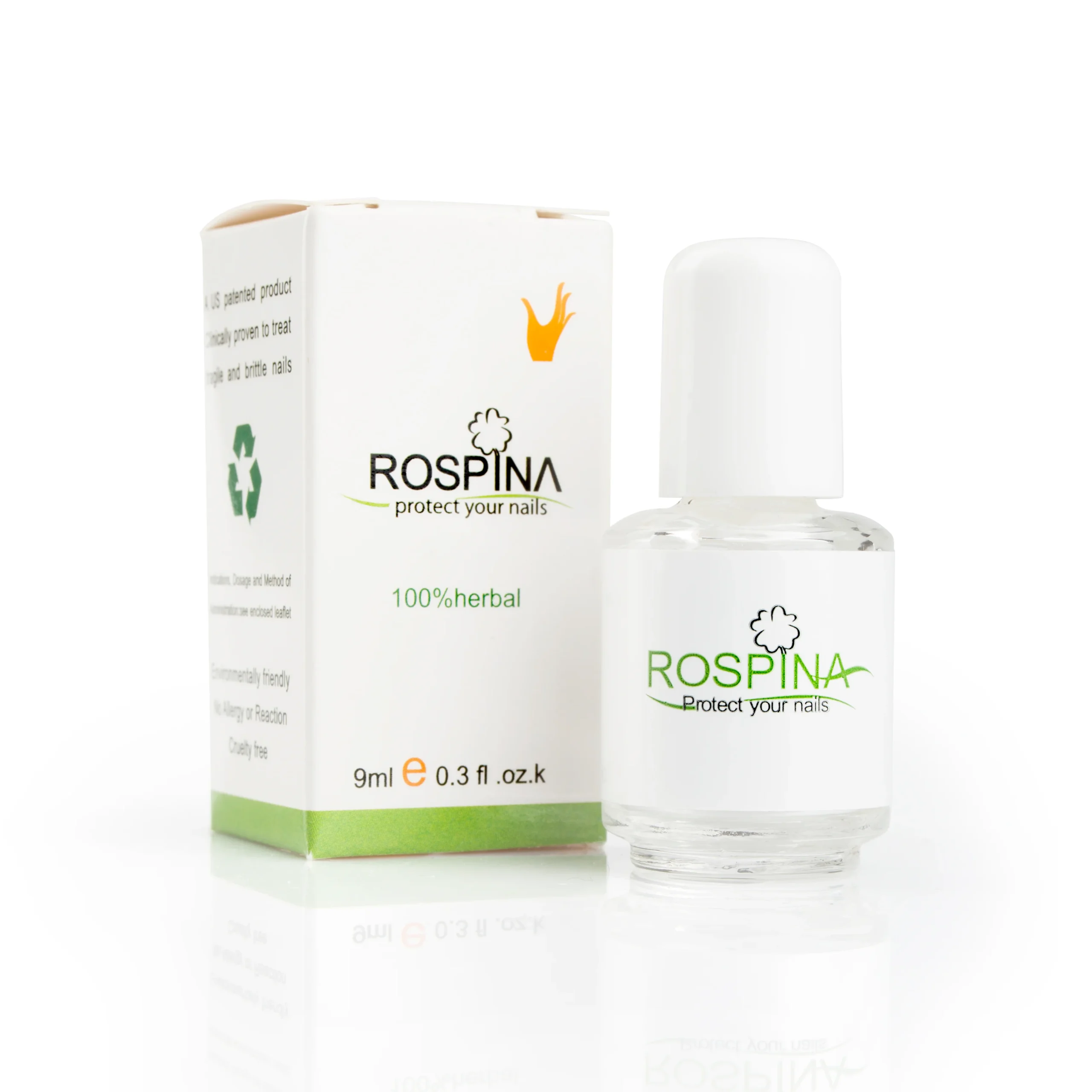صفحه اصلی Rospina Normal herbal nail strengthener for weak and brittle nails